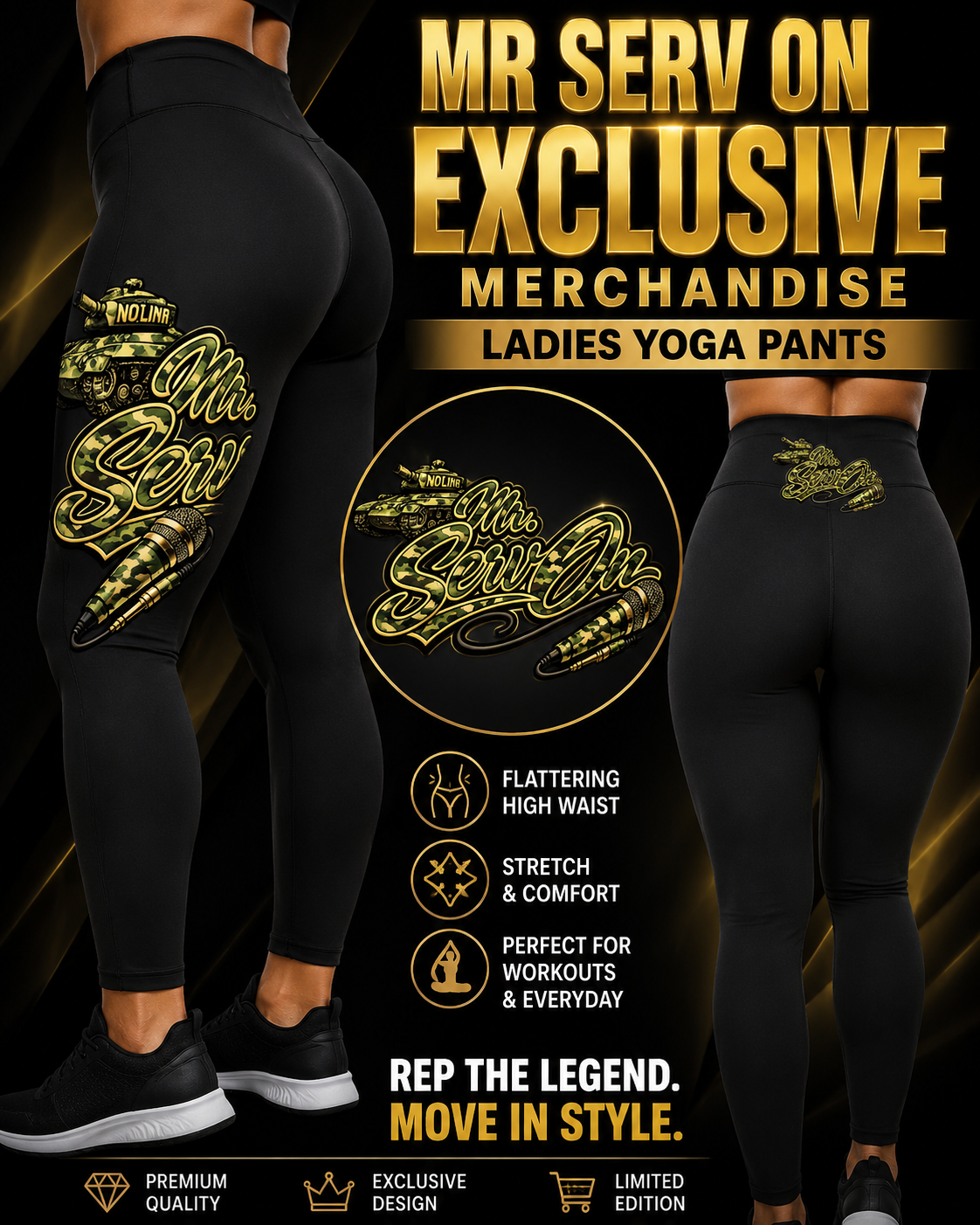 Ladies Yoga Pants